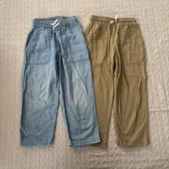 キッズ ボトムス 長ズボン 100cm 2色セット　ZARA
