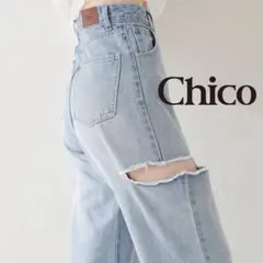 ❤︎Chico＊ダメージワイドデニムパンツ❤︎のサムネイル