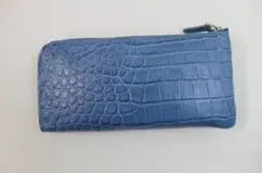 美品 フルロカドシェルコードバン ロングフラップ長財布