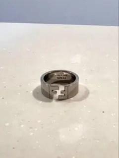 FENDI FFリング シルバー