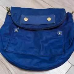 MARC JACOBS ショルダーバッグ ブルー　ストラップ無し　中古