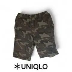 ＊ ◇27 UNIQLO 迷彩 ハーフパンツ