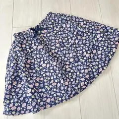 petit main 花柄スカート 120