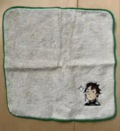 鬼滅の刃　竈門炭治郎　ハンドタオル　原作　刺繍　ジャンプショップ