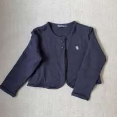 ファミリア　familiar ネイビー カーディガン 110cm /小学校受験