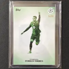 世界99枚限定！フェラン・トーレス バルセロナ TOPPS