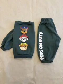 パウパトロール スウェットトップス&パンツセット