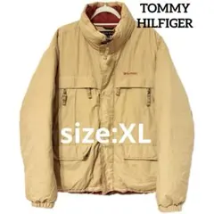 古着 TOMMY HILFIGER トミーヒルフィガー ダウンジャケット XL