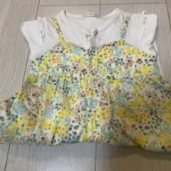KP ニットプランナー ロンパース 花柄