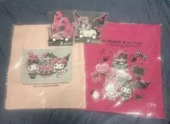 1番くじ　マイメロ　クロミ　トートバック　ステッカーセット