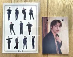 INI 2024カレンダー フォトカード＆ステッカー