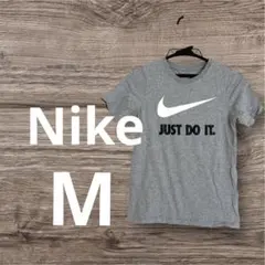 匿名配送✨Nike グレー Tシャツ Mサイズ JUST DO IT.