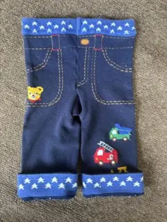 MIKI HOUSE ミキハウス 車 クマ パンツ 男の子 80