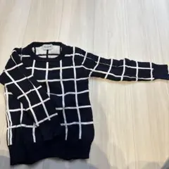 ARCH&LINE チェック柄セーター 135