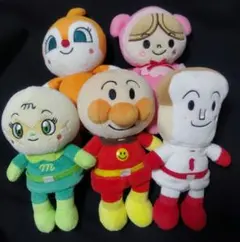 アンパンマン ぬいぐるみ 5体セット