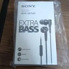 SONY MDR-XB75AP EXTRA BASS イヤホン