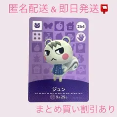 あつまれどうぶつの森 amiiboカード ジュン - メルカリ