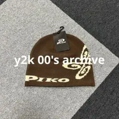 送料込み！Piko ピコ ビーニー y2k 2000s 平成 ギャル グランジ