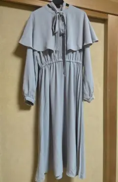 フリルボウタイワンピース