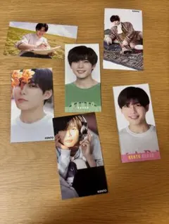 長尾謙杜フォトカード 6枚セット