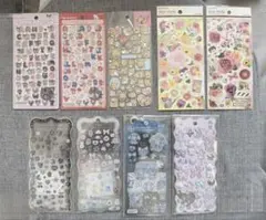 【未開封】ボンボンドロップシール 他　シール9種類まとめ売り　バラ売り不可