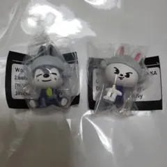 SKZOO スキズ ガチャ サウナフィギュア ウルフチャン リービット