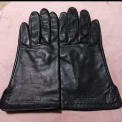 タイムセール☆JACOUES POIRIER☆本革手袋　ブラック