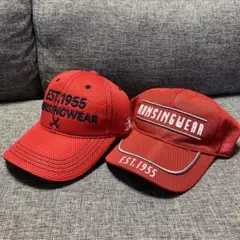 マンシングウェア ゴルフ メッシュキャップ 2点