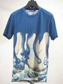 OCTOPUS オクトパス 16SS北斎浪裏プリントTシャツS