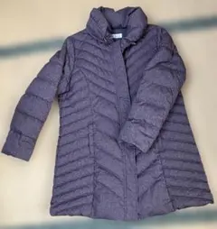 里麻 レディース ダウンコート 紫13R