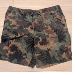 【GAP】リップストップ カモフラ柄 イージーショーツ（ストレッチ）