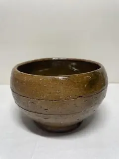 名工【山口小左衛門】作 赤津焼 織部飴釉 塗り分け碗 しおり付 - メルカリ