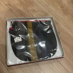 大島紬 丸形ポーチ 和小物