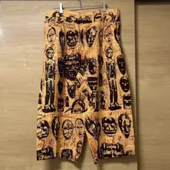 oldstussyオールドステューシー 宗教柄 ハーフパンツ - メルカリ