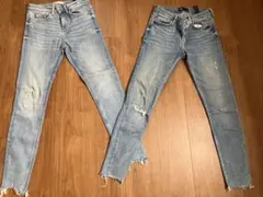 ZARA スキニーデニム 2点セット
