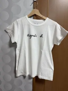 アニエスベー☆ロゴプリントTシャツ