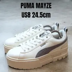 美品 2024年モデル PUMA MAYZE プーマ メイズ 24.5cm