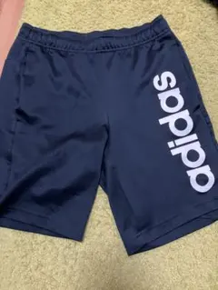 adidas アディダス ハーフパンツ 150cm ネイビー