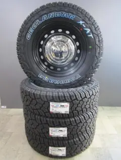 送料込☆ヨコハマジオランダーX-AT☆195/80R15☆ハイエース - メルカリ