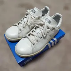 アディダス　スタンスミス　イエナ別注　ホワイト　23cm　プライムグリーン