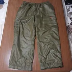 Lynx　メンズ防寒トレーニングパンツ　LLサイズ　オリーブカラー
