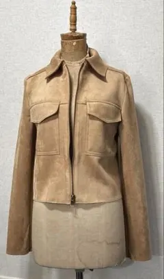 BANANA REPUBLIC ヴィーガンスェードジャケットXS 美品