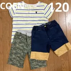 キッズ服 半袖Tシャツ ボーダー 120cm