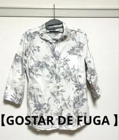 【GOSTAR DE FUGA 】花柄シャツのサムネイル