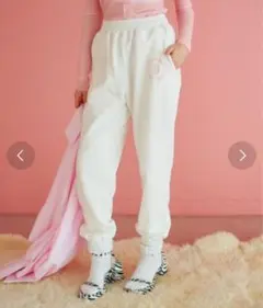 BLONDEY Bエンブレムジョガースウェットパンツ