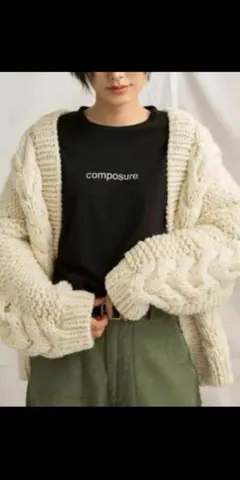 ペルーニット カーディガン