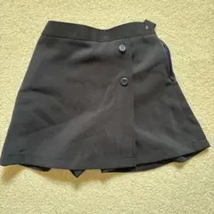 120サイズ ボタン付きキュロットスカート