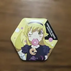 キャラクター缶バッジ 六角形 忍野忍