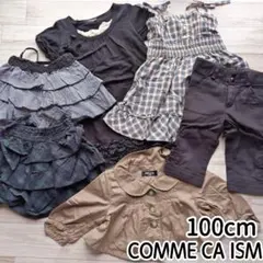 COMME CA ISM☆100㎝ 女の子 夏服 6点 まとめ売り