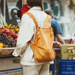 【新品】ノットアバッグ・リサイクル マスタード